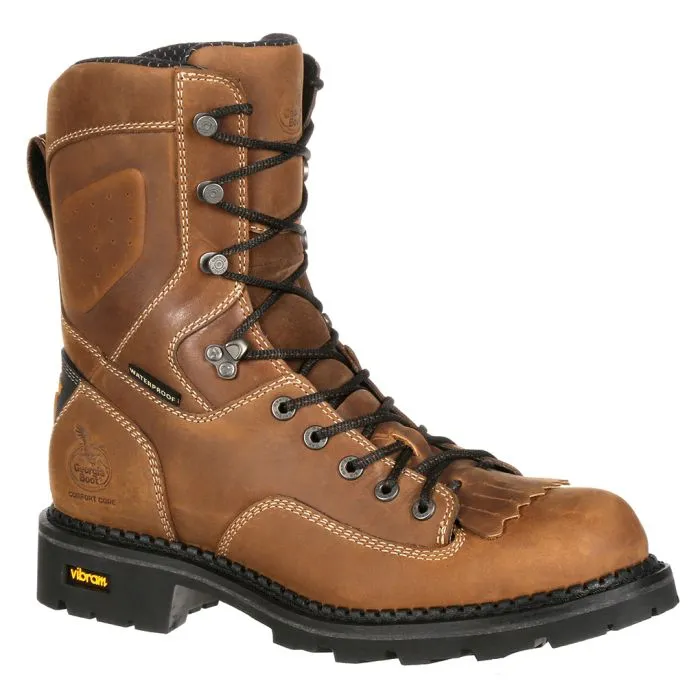 Georgia Boot Men's 8 Inch CT WP Comfort Core Logger