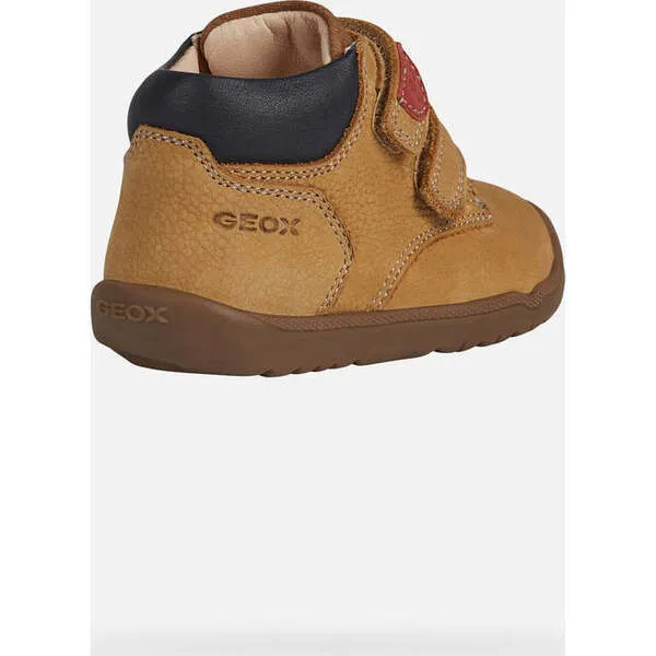 Geox Macchia Velcro Sneakers, Beige