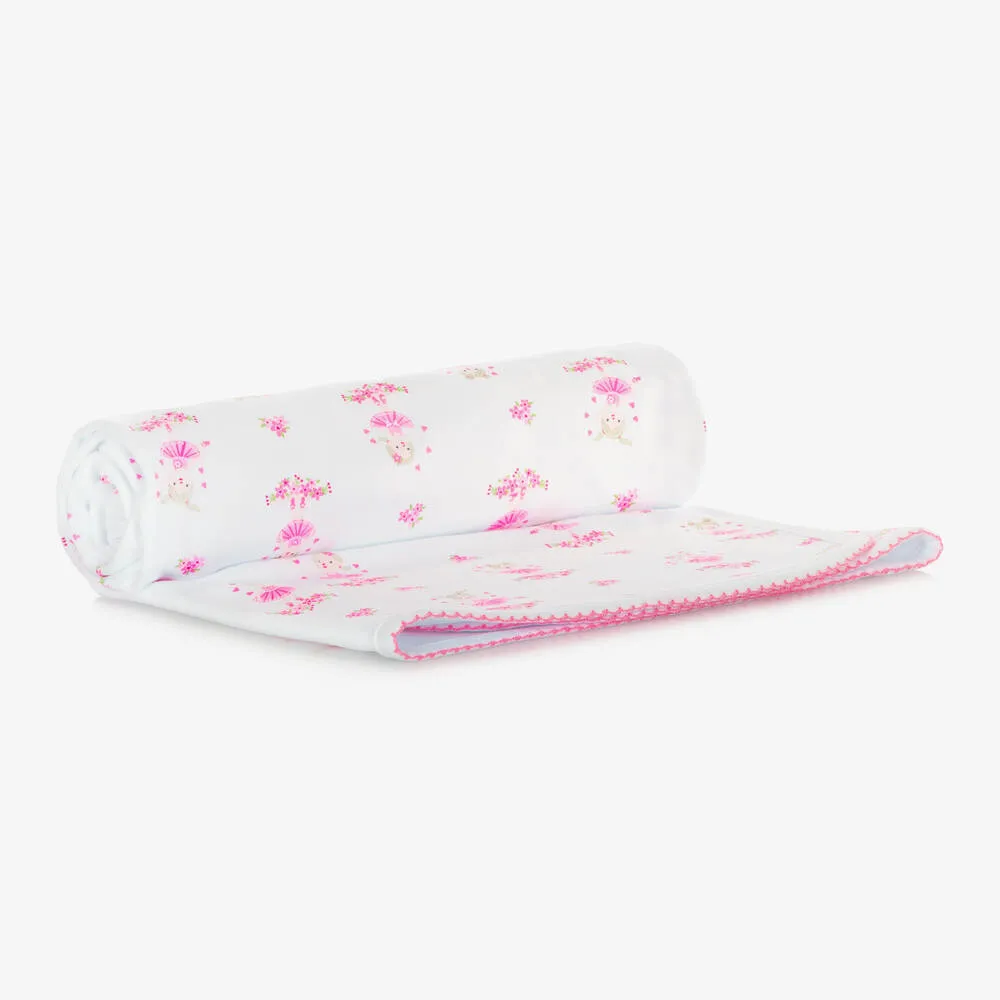 Girls Ballet Blossoms Blanket (73cm)