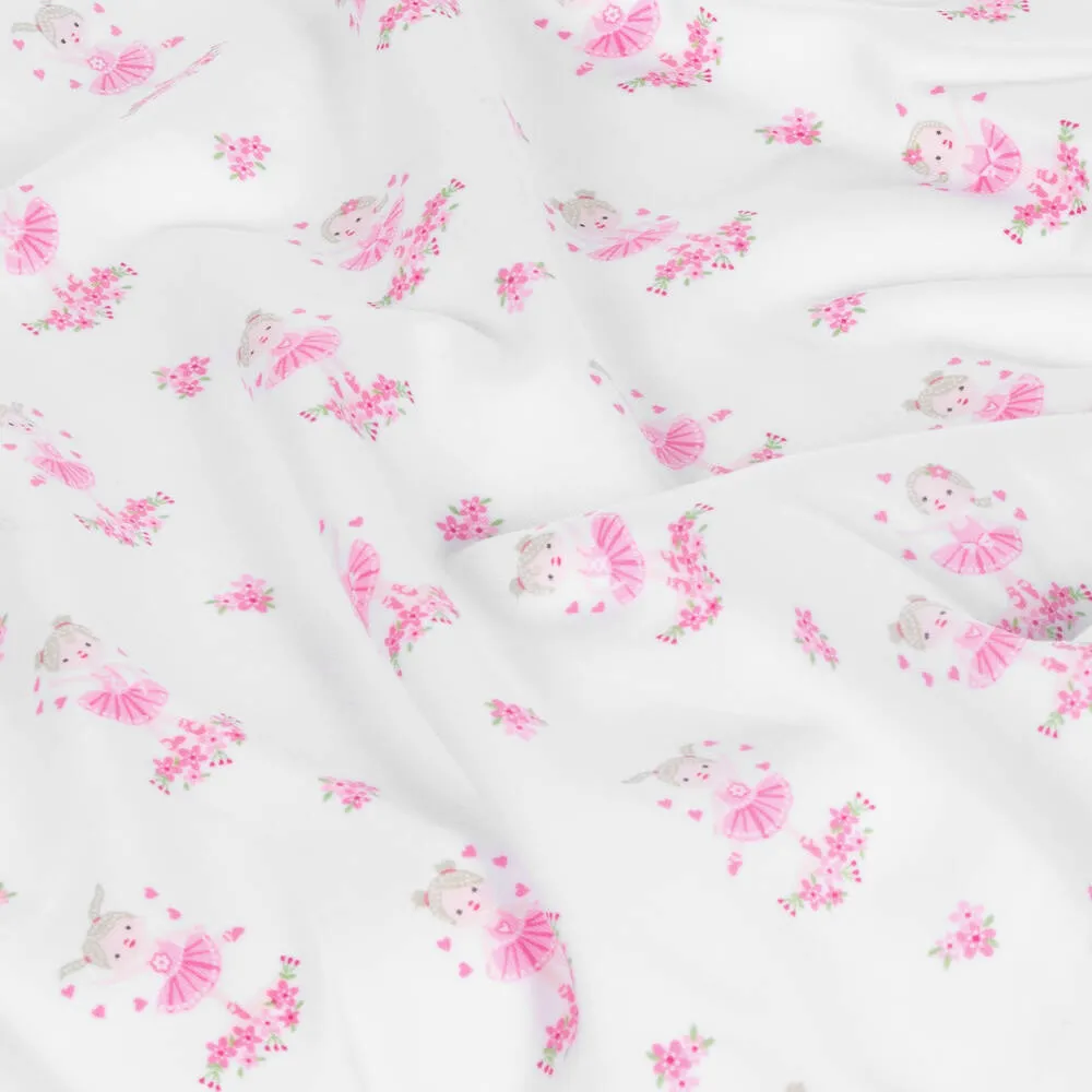 Girls Ballet Blossoms Blanket (73cm)