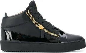 Giuseppe Zanotti side-zip high-top sneakers Black