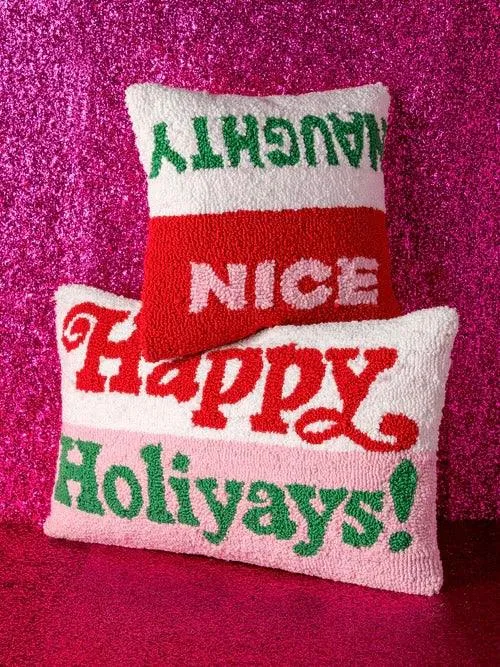 Happy Holiday Pillow