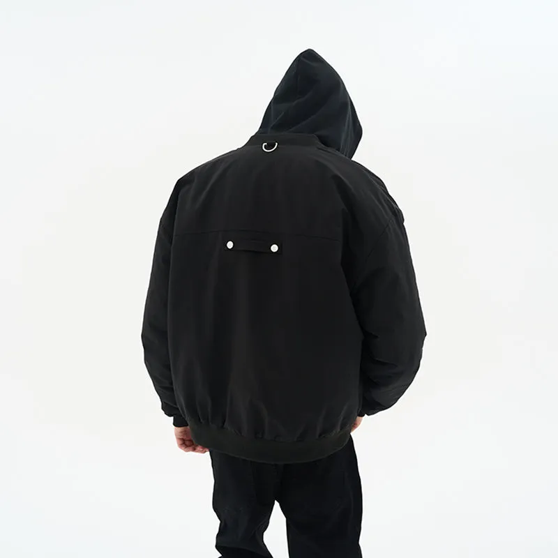 H/C MA-1 Layered Multi-Pocket Buckle Jacket