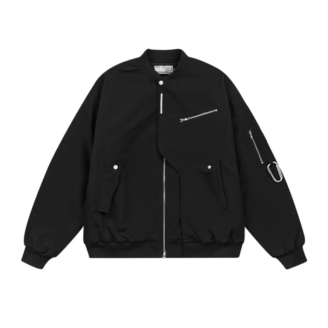 H/C MA-1 Layered Multi-Pocket Buckle Jacket