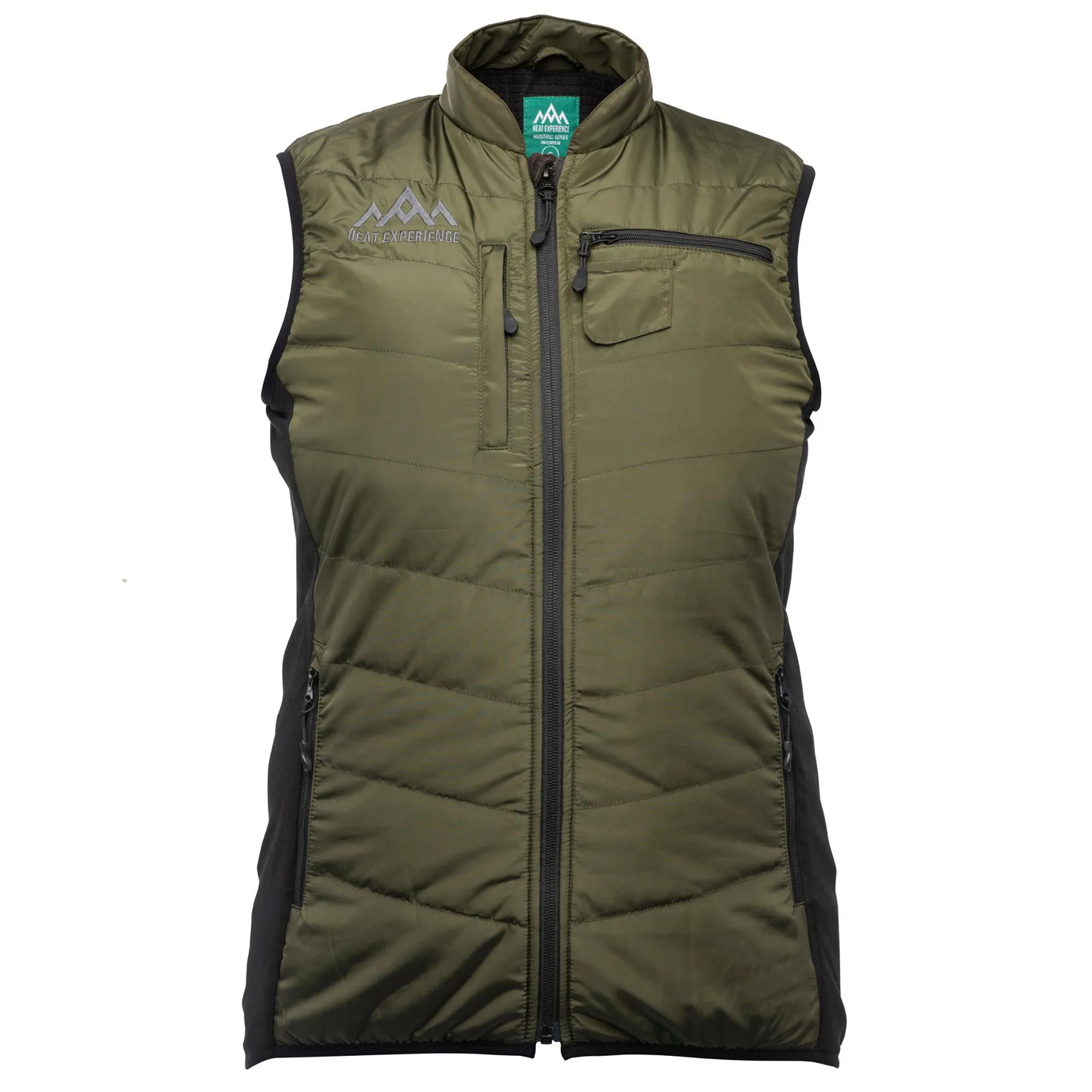 Heat Experience Women's Hunting Vest Green | Buy Heat Experience Women's Hunting Vest Green here | Outnorth