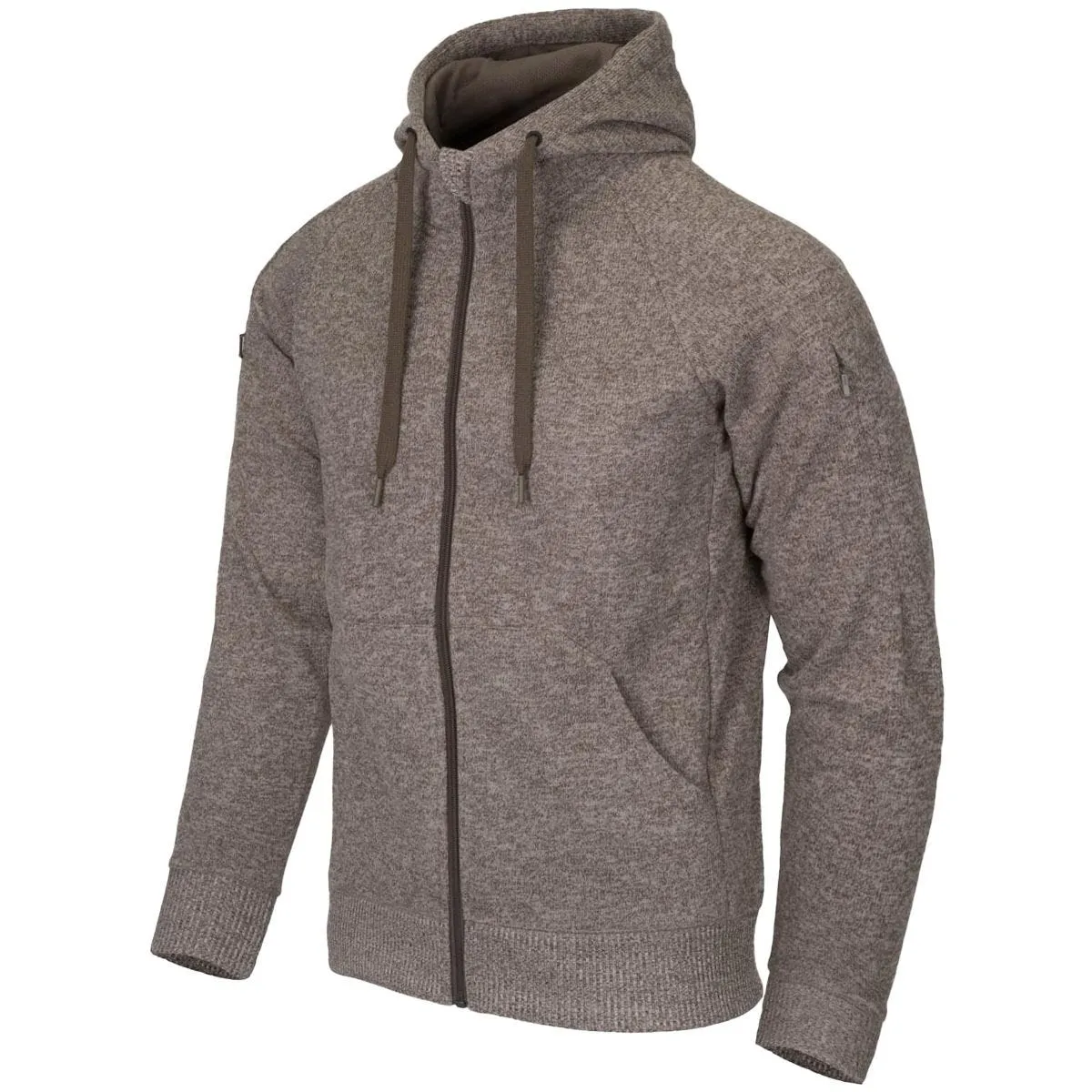 Helikon Covert Tactical Hoodie Full Zip Melange Light Tan