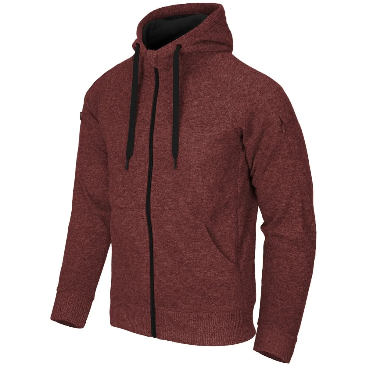 Helikon Covert Tactical Hoodie Full Zip Melange Red