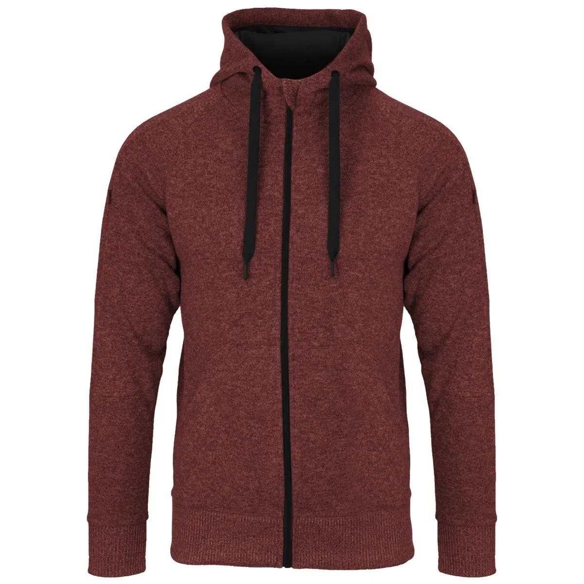 Helikon Covert Tactical Hoodie Full Zip Melange Red