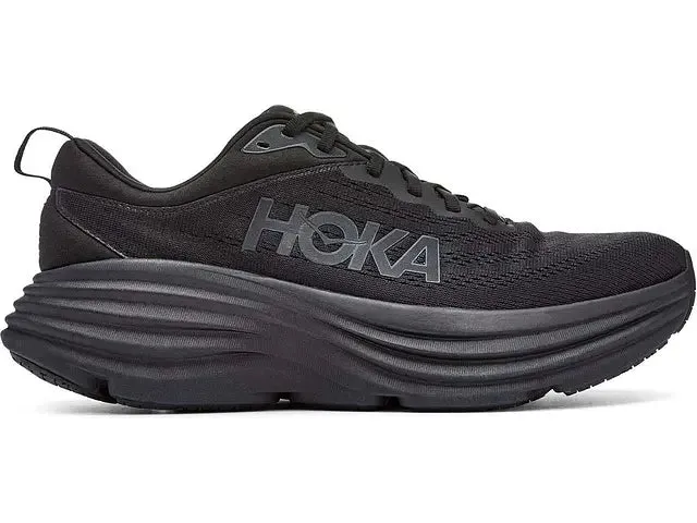 Hoka Bondi 8 Black Black WIDE Men's