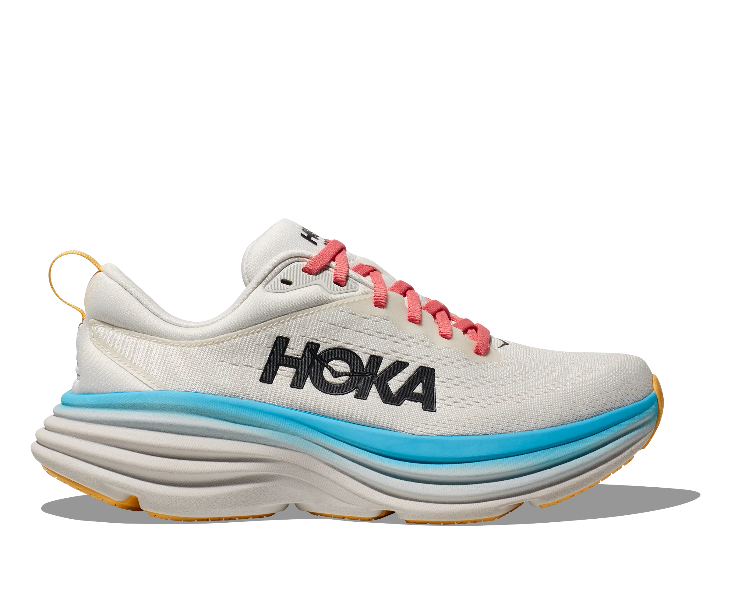 Hoka Bondi 8 Blanc de Blanc Swim Day WIDE Women's