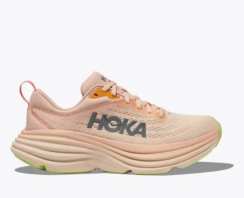 HOKA - Womens Bondi 8 Cream/Vanilla