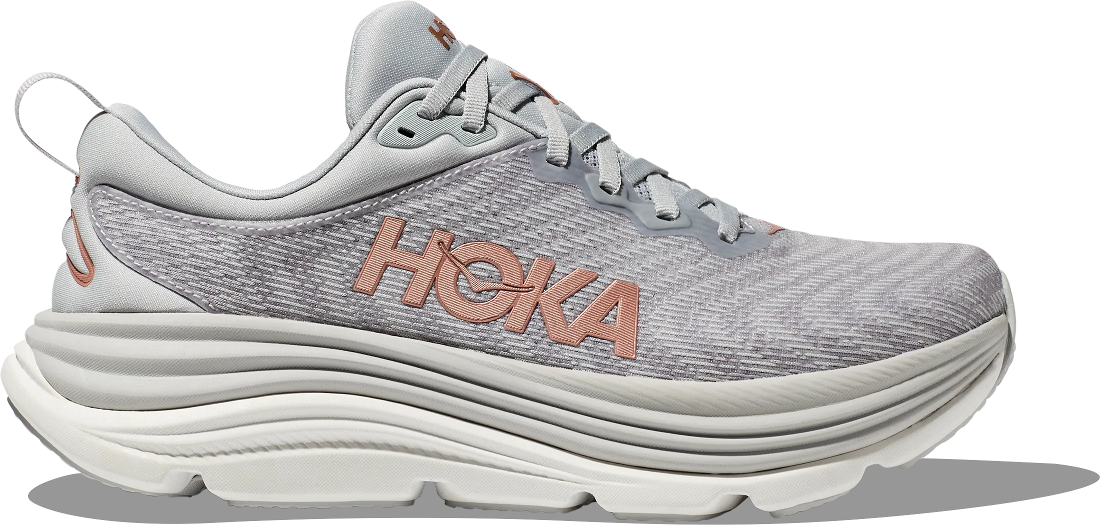 Hoka Women's Gaviota 5 Harbor Mist / Rose Gold | Buy Hoka Women's Gaviota 5 Harbor Mist / Rose Gold here | Outnorth