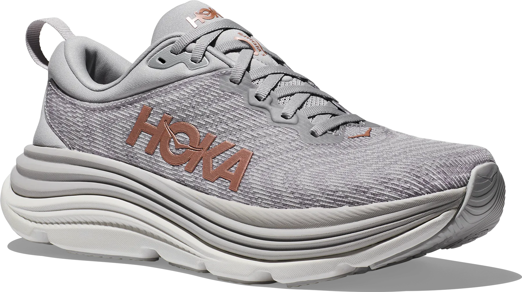 Hoka Women's Gaviota 5 Harbor Mist / Rose Gold | Buy Hoka Women's Gaviota 5 Harbor Mist / Rose Gold here | Outnorth