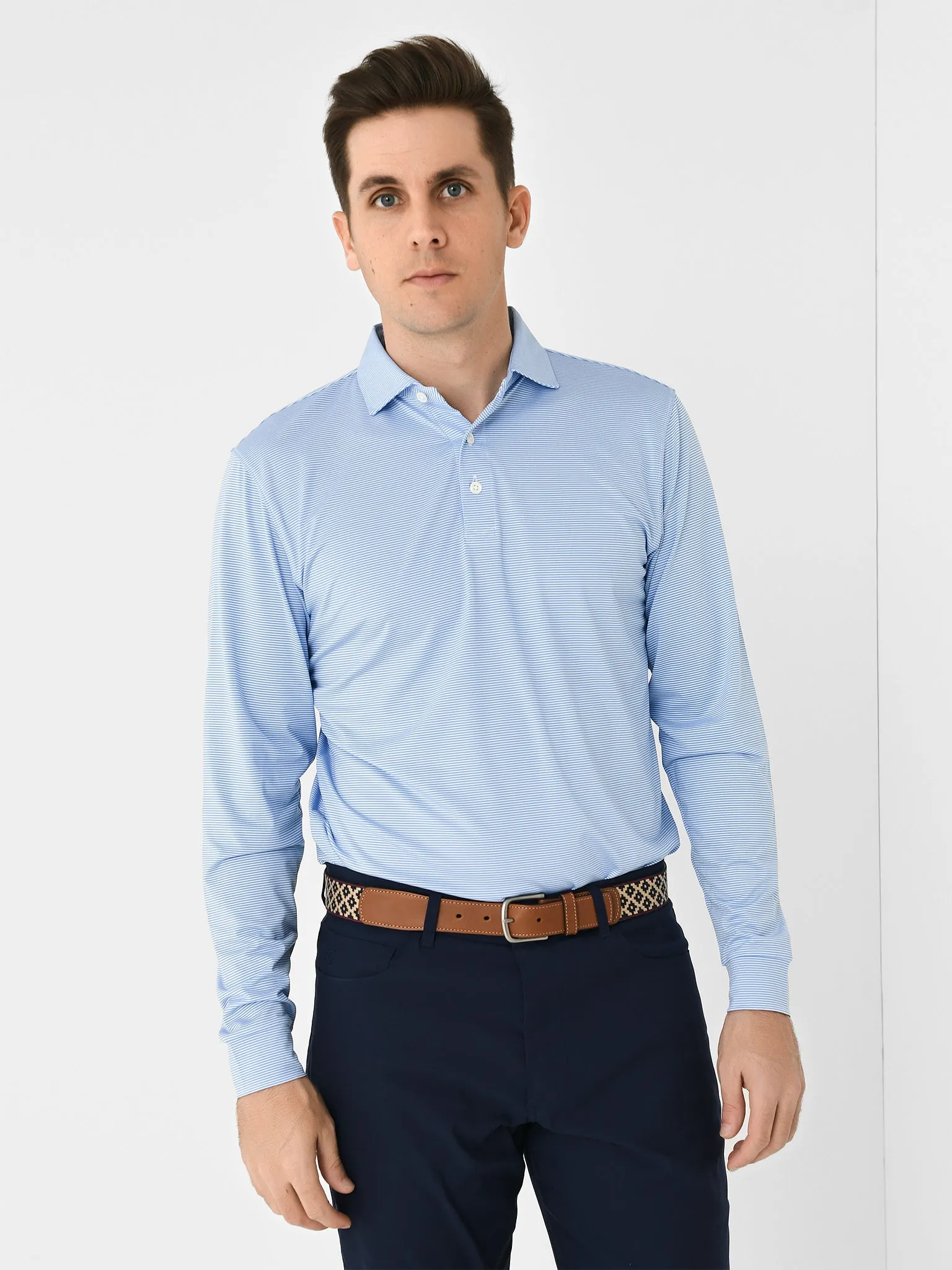     HOLDERNESS & BOURNE  Men's The Burke Polo    