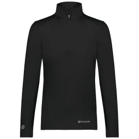 Holloway Women's Black Coolcore 1/4 Zip Pullover