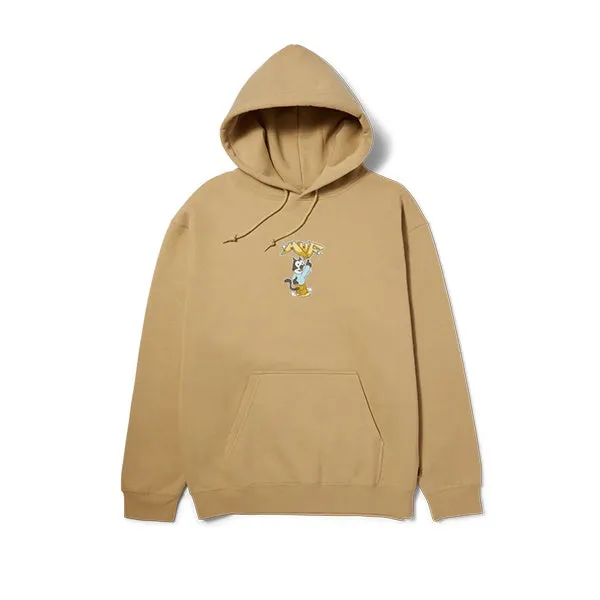 Huf Bad Cat Pull Over Hoodie Oatmeal