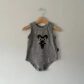 Huxbaby / Dark grey tank / 6-12M