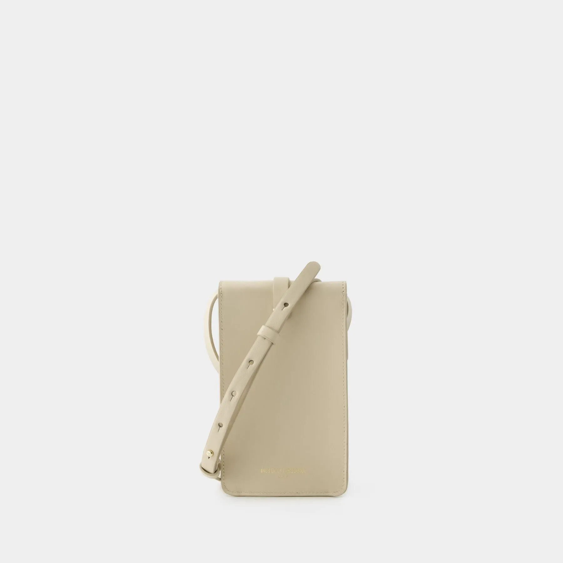 Ines de la Fressange  Leonore Crossbody - Ines De La Fressange -  Leather - Light Sand