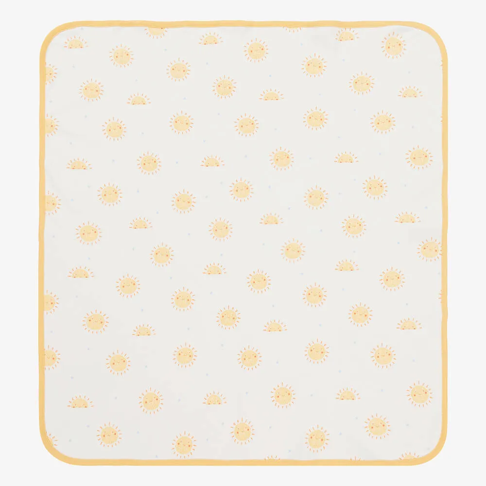 Ivory & Yellow Sunny Day Blanket (73cm)