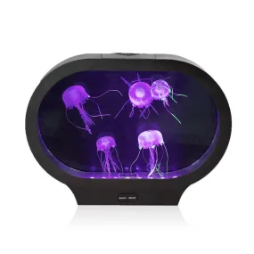 Jelly Fish Tank Desktop-Oval Shaped