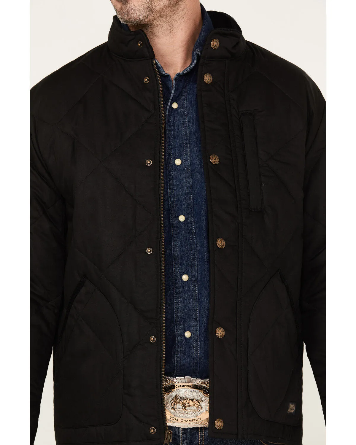 Justin Men's Broken Arrow Matte Quilted Jacket