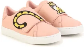 Kenzo Kids Kotora touch-strap sneakers Pink