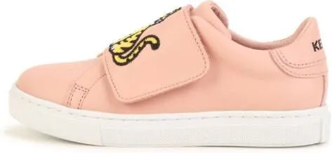 Kenzo Kids Kotora touch-strap sneakers Pink