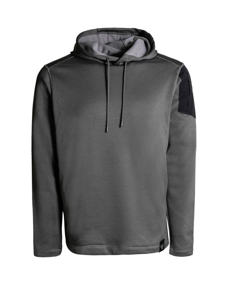 King's Camo Men's Kings Grid Hoodie in Stone