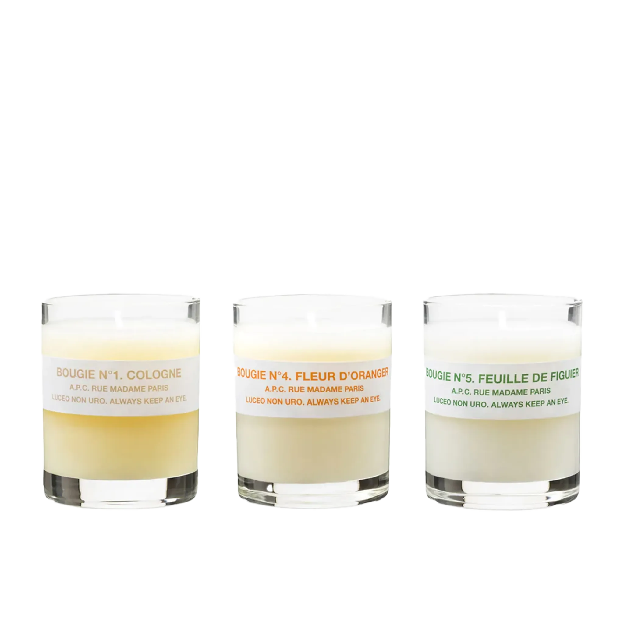 Kit 3 Mini Bougies Candles