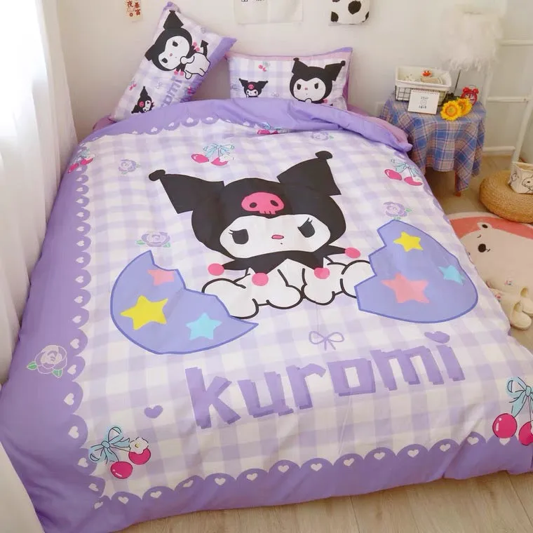 Kuromieaster bed linen bedding set duvet cover bed sheet pillow case