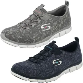 Ladies Skechers Lace Detail Trainers Lacey 22764