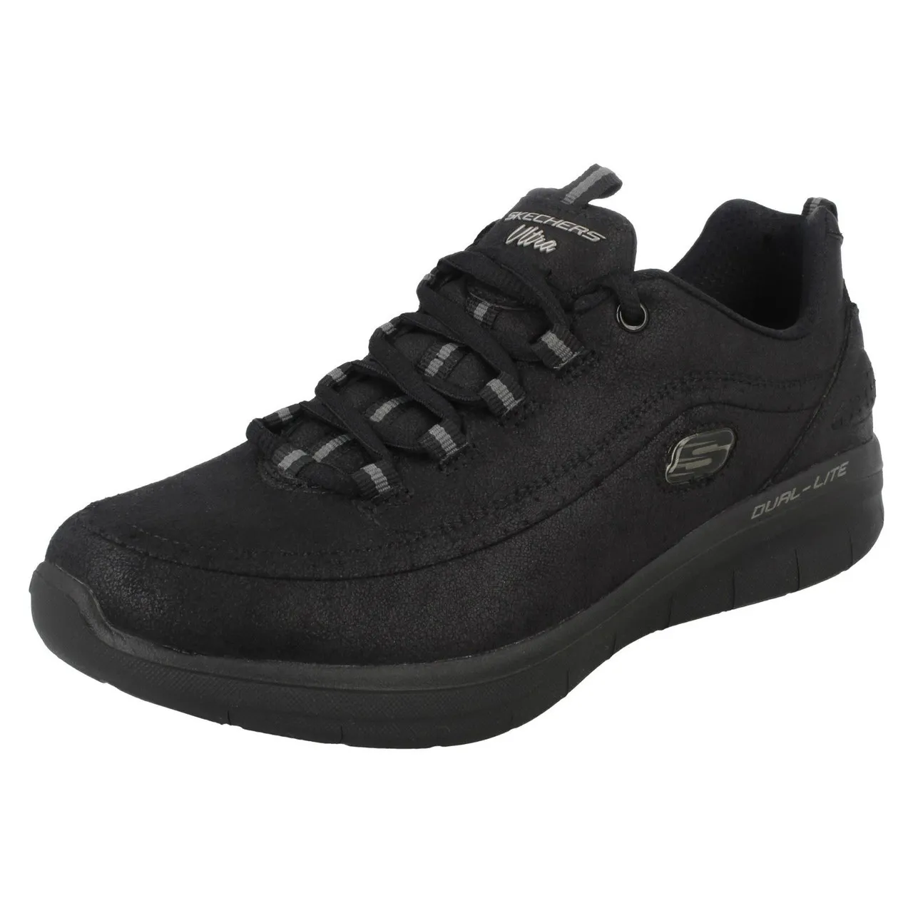 Ladies Skechers Memory Foam Trainers Synergy 2.0 Comfy Up