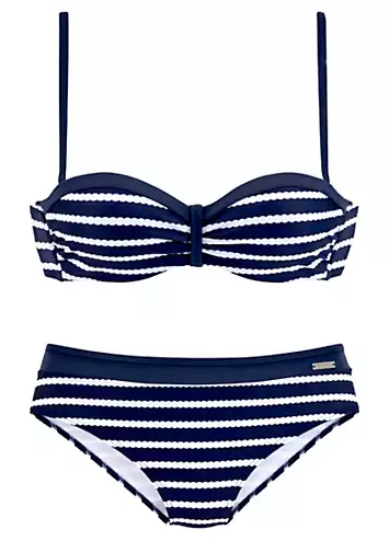 LASCANA Underwired Bandeau Bikini Set | Look Again