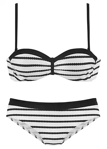 LASCANA Underwired Bandeau Bikini Set | Look Again