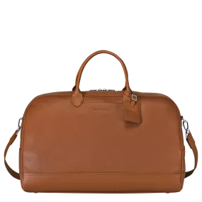 Le Foulonné M Travel bag Caramel - Leather