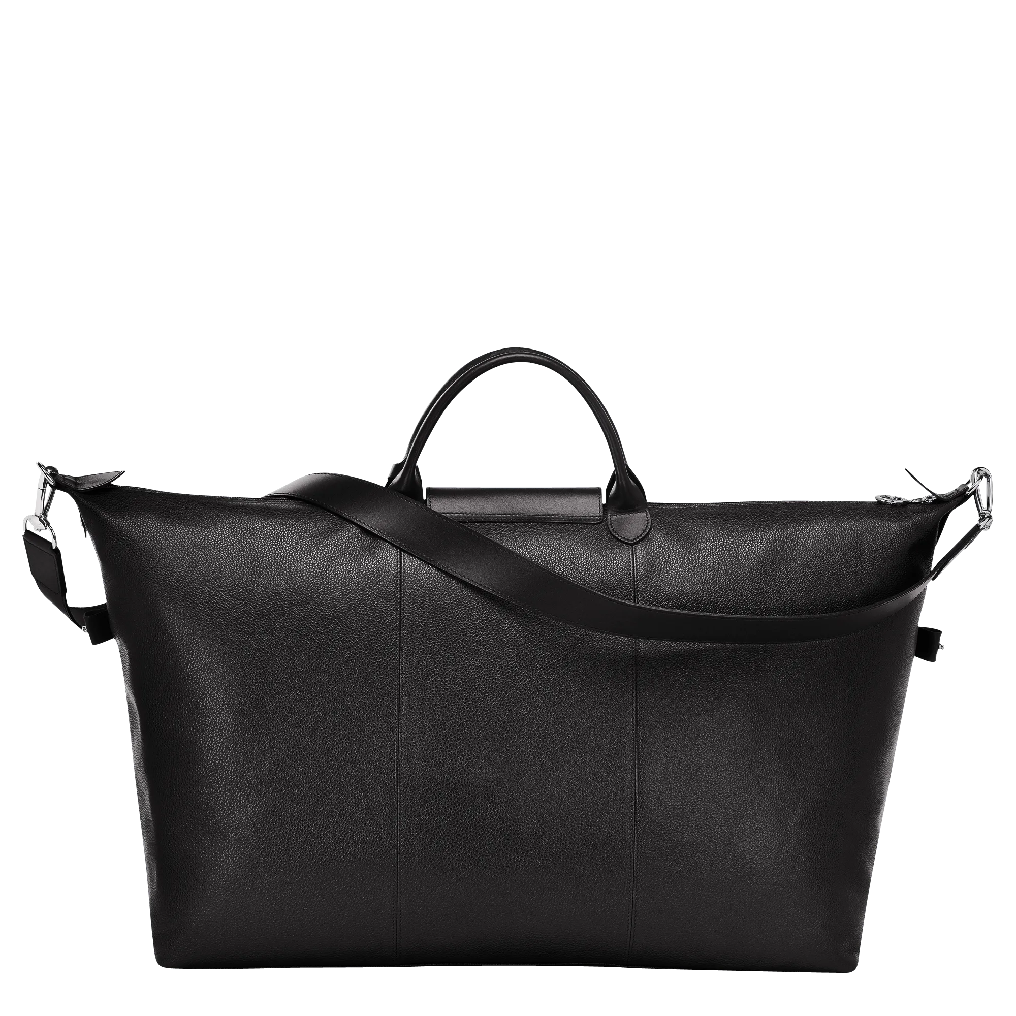 Le Foulonné S Travel bag Black - Leather