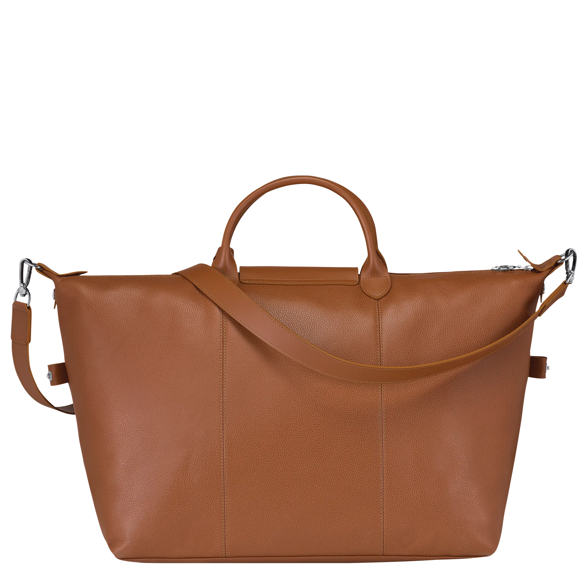 Le Foulonné S Travel bag Caramel - Leather