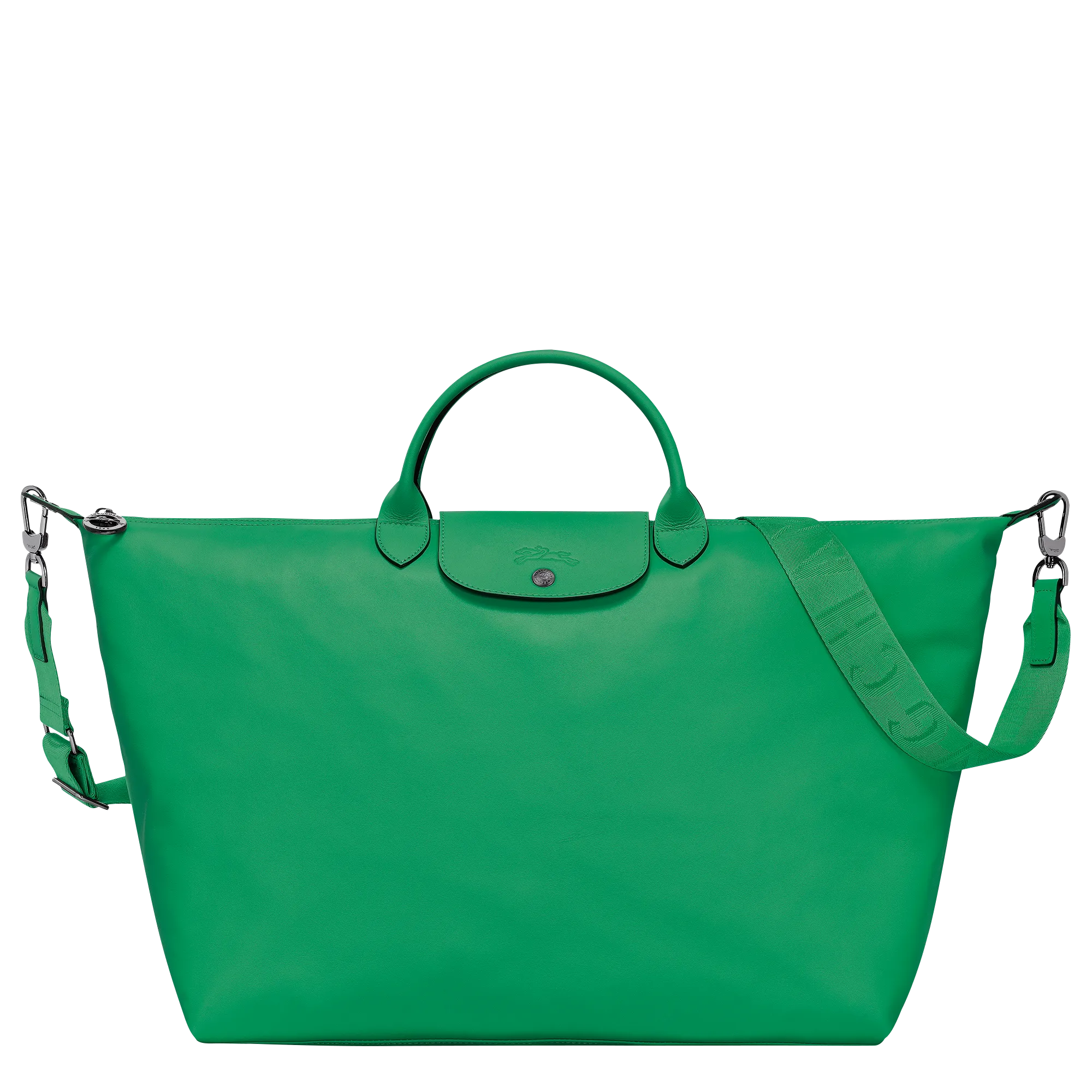 Le Pliage XTRA S Travel bag Green - Leather