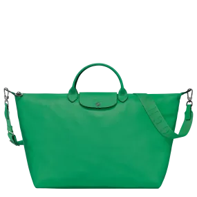 Le Pliage XTRA S Travel bag Green - Leather