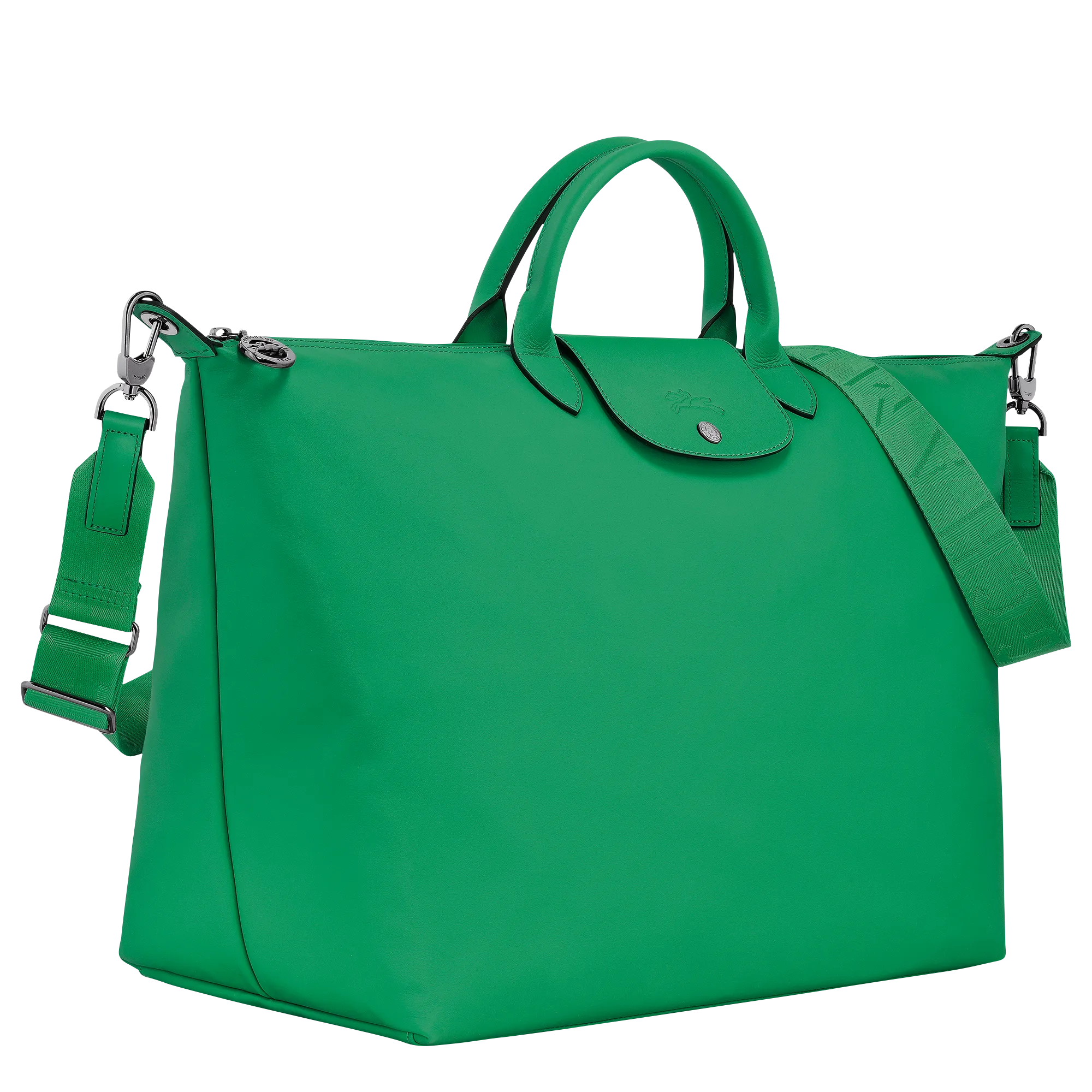 Le Pliage XTRA S Travel bag Green - Leather