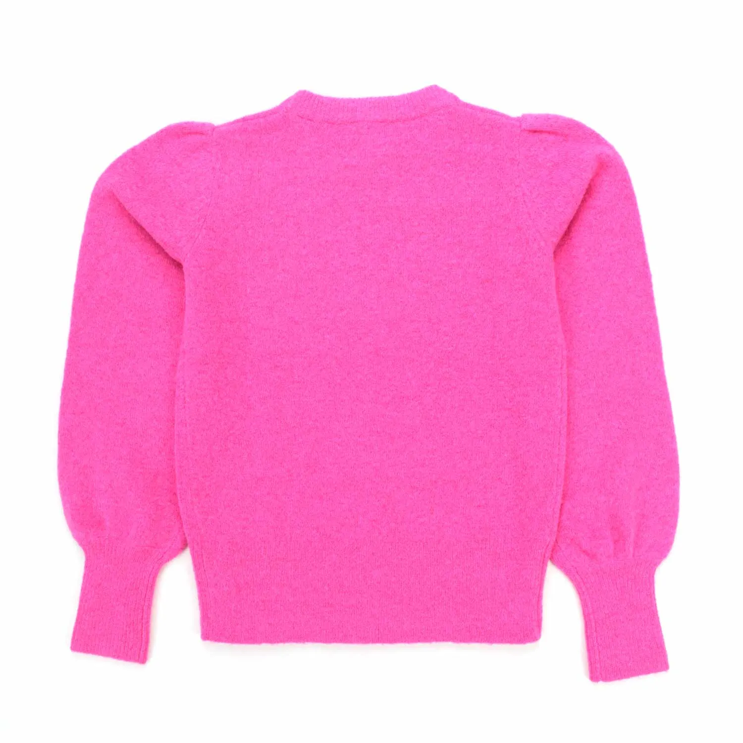 Les Coyotes De Paris Girl Fuchsia Pullover