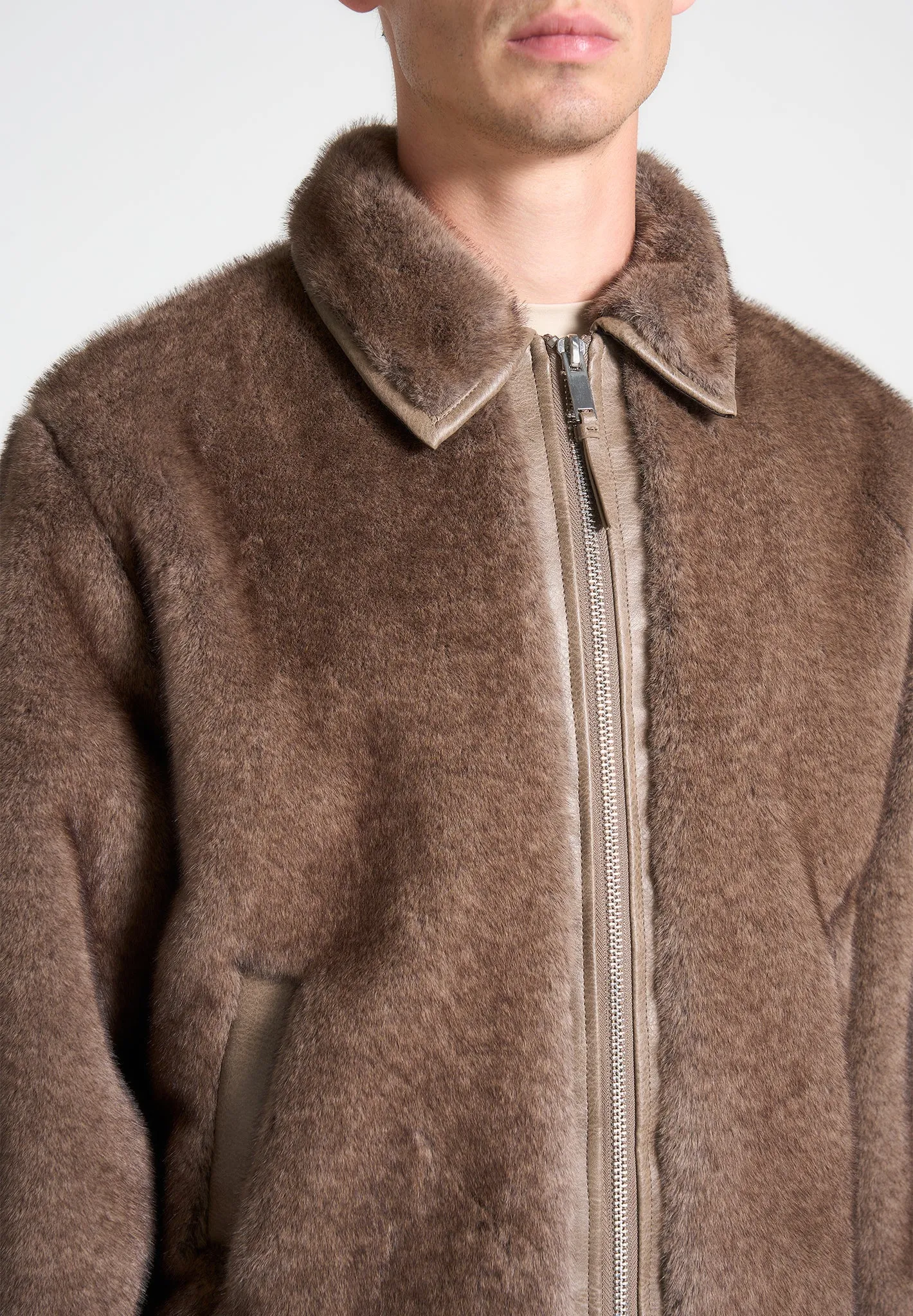 Limited Edition Fur Jacket - Brown