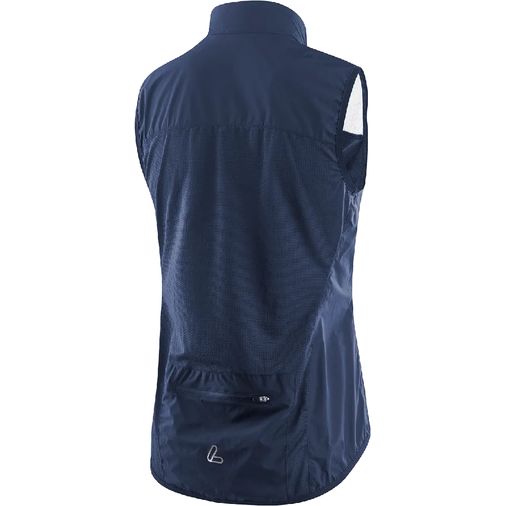 L\u00f6ffler - WPM Pocket Bike Vest Women dark blue