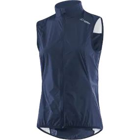 L\u00f6ffler - WPM Pocket Bike Vest Women dark blue