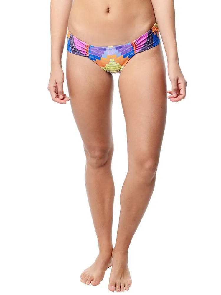     MARA HOFFMAN  Radial Side Ruch Bikini Bottom    