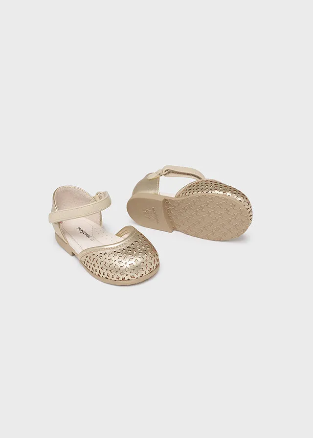 Mayoral D'orsay flats for baby girl - Gold-beige