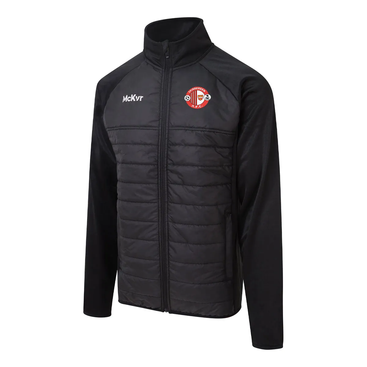 Mc Keever Skibbereen AFC Core 22 Hybrid Jacket - Adult - Black