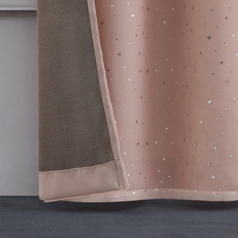 Melody Embellished Double Layer Curtains