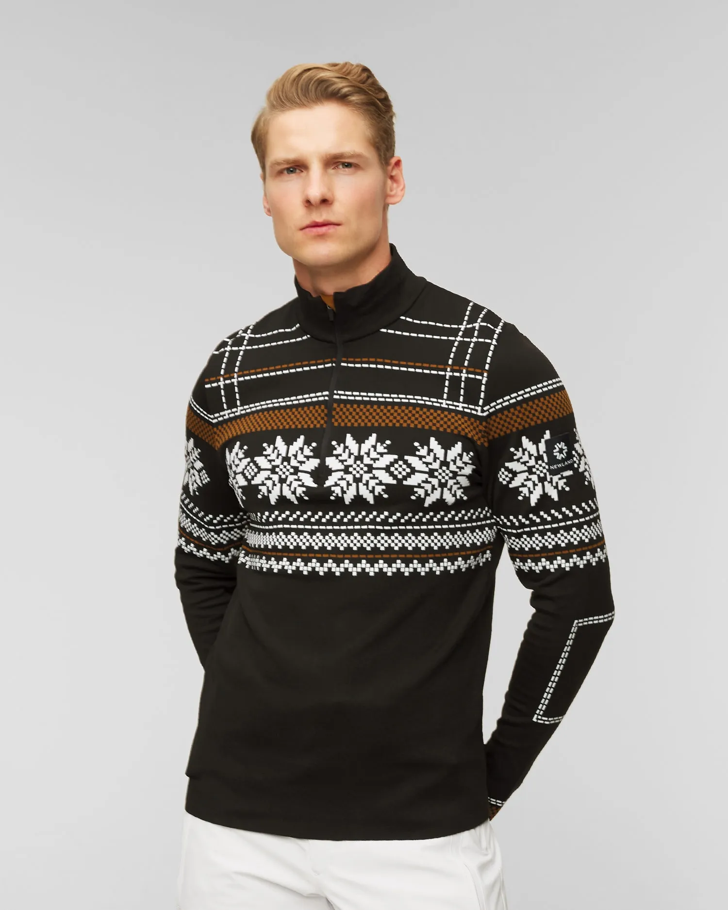 Men's technical turtleneck Newland Atlas N33910-276