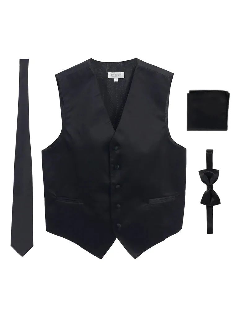 MEN'S 4 PC VEST SET